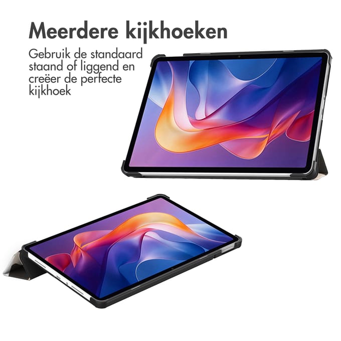 imoshion Tablet Hoes - Geschikt voor Xiaomi Redmi Pad 2 - Design Trifold Bookcase
