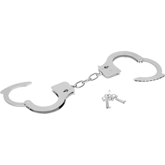Pipedream Fetish Fantasy HandBoeien Metal Designer Handcuffsilver zilver