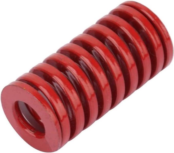 Sterven lente buitendiameter 22 mm binnendiameter 11 mm - Rode Compressie veer - Midden belasting - 1 stuk