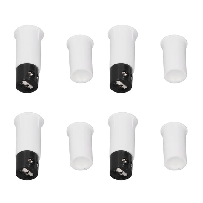 10 Sets Inbouw Bedrade Beveiligings Raam Deur Sensor DC100V 10W Magnetische Deursensor voor Toegang white