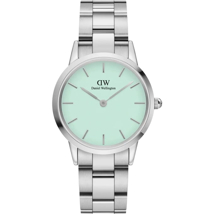 Daniel Wellington DW Watch Iconic Link Mint Silver 32mm