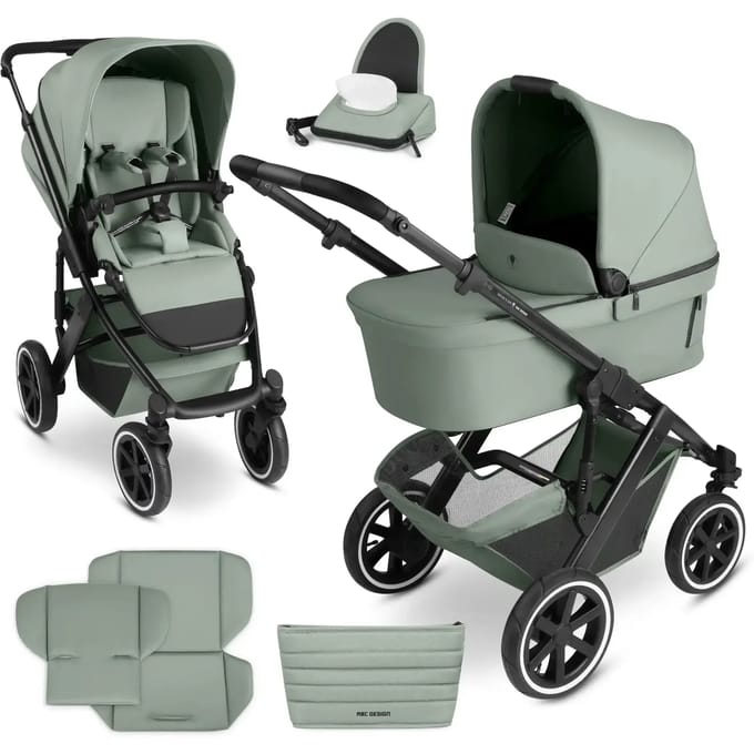 4-in-1 kinderwagen ABC Design Salsa 5 Air avec base Isofix