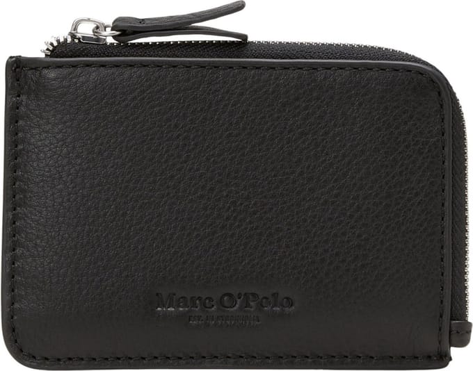 Marc O'Polo Kaarthouder Tuure Zip Wallet Black Zwart