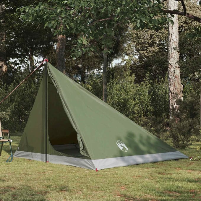 vidaXL - Backpacking - Tent - 4-persoons - Olijfgroen