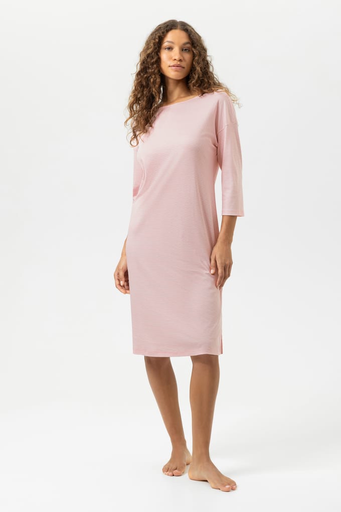 Nachthemd Serie Simple Stripes Bridal Rose