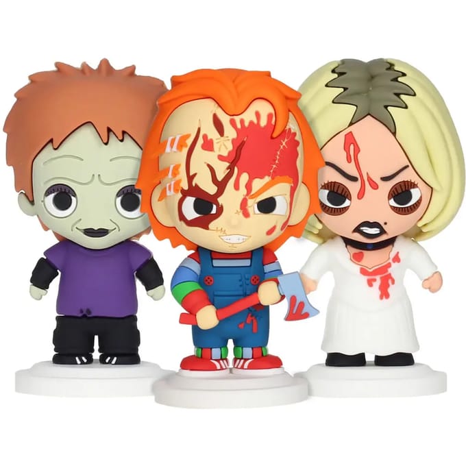SD Toys Chucky Pokis Rubber MiniFiguur 3-Pack 7 cm Mini-Figuur