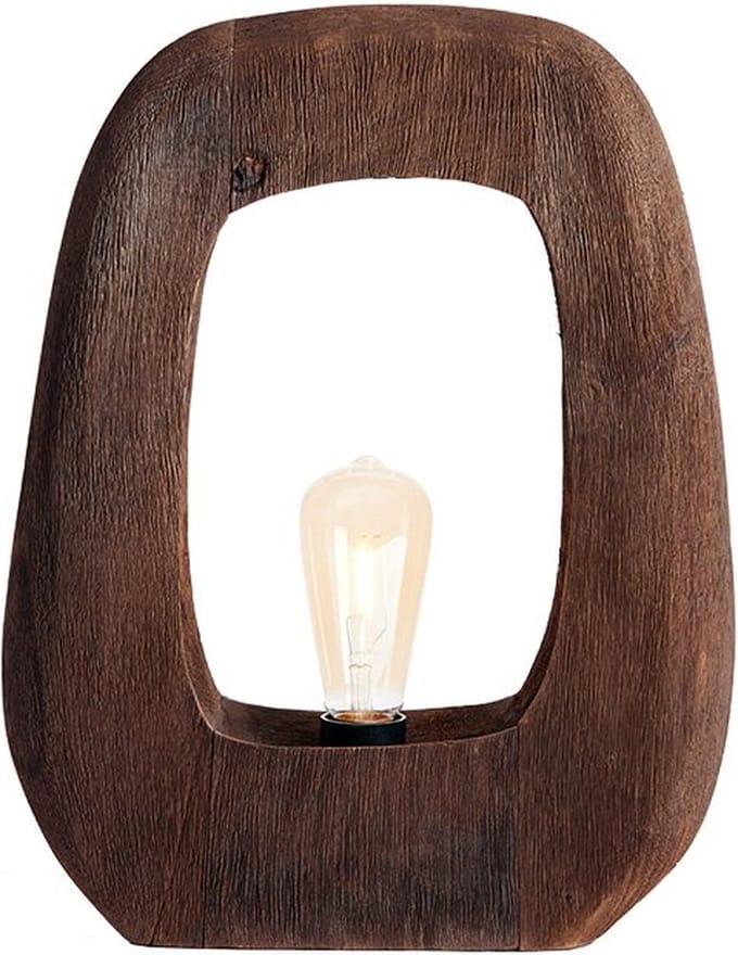 Light & Living Tafellamp Kelafo - Bruin - 33x10x40cm - Botanisch