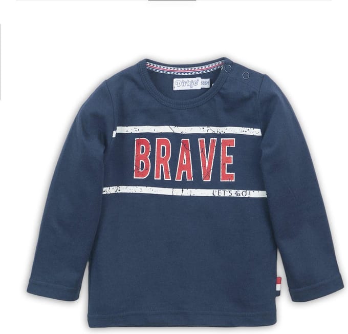 Dirkje jongens shirt Brave  maat 68
