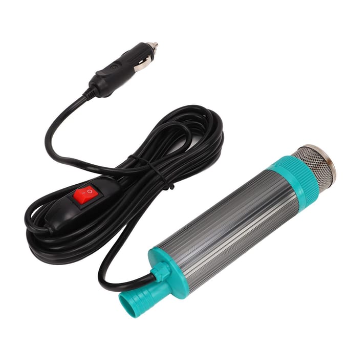 12V Draagbare Elektrische Olie Water Afzuigpomp met 5m Kabel Vloeistof Diesel Kerosine Overbrengen voor Camper
