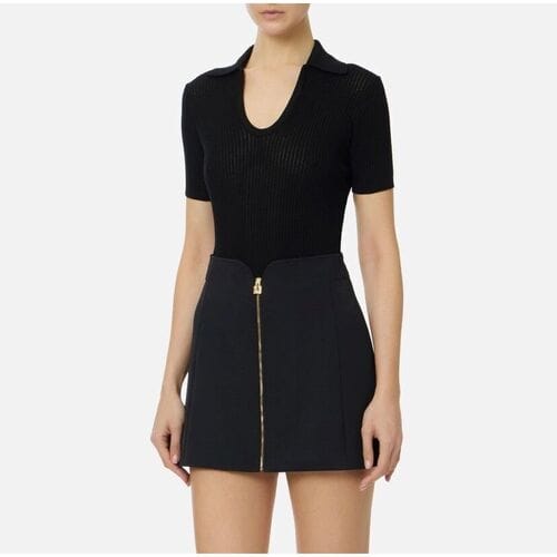 Polo Shirt Korte Mouw Elisabetta Franchi MK74Q61E2-110