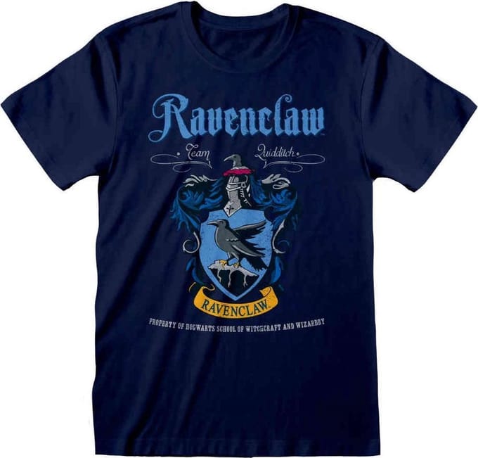 Harry Potter - Ravenclaw Blue Crest   Unisex T-Shirt Blauw