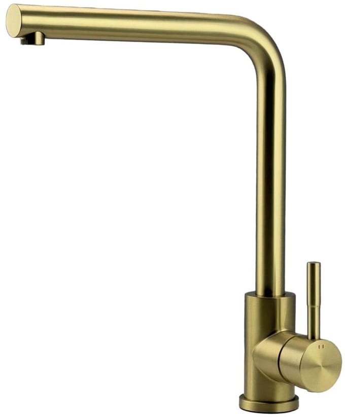 Keukenkraan PVD geborsteld goud PS8040-60 Pure.Sink