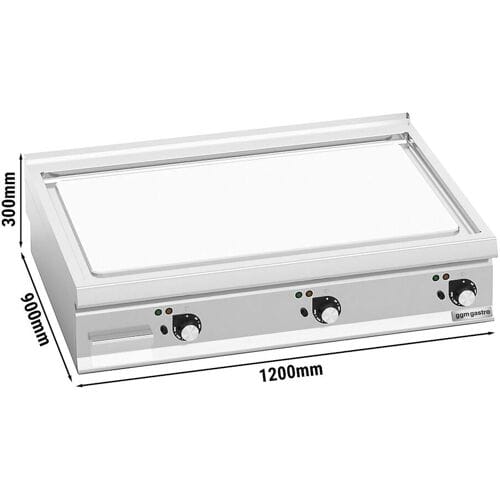 GGM Gastro Elektro Bratplatte - 19,8 kW - Glatt