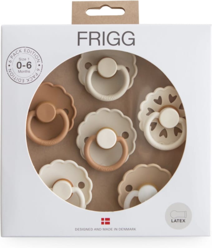 Frigg - Speenset - Cinnamon - Charm - Siliconen - 0/6 maanden