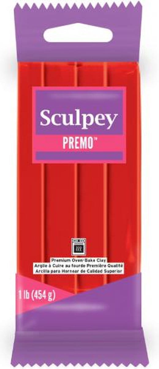 Premo cadmium red - klei 454 gr - Sculpey
