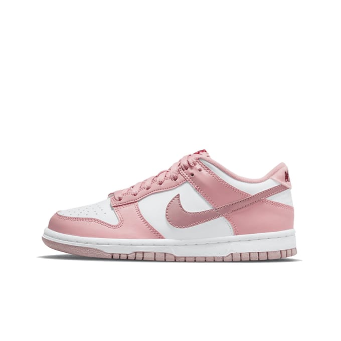 Nike Dunk Low GS Pink Glaze Kindersneakers Wit Granaatappel DO6485-600 38.5 white