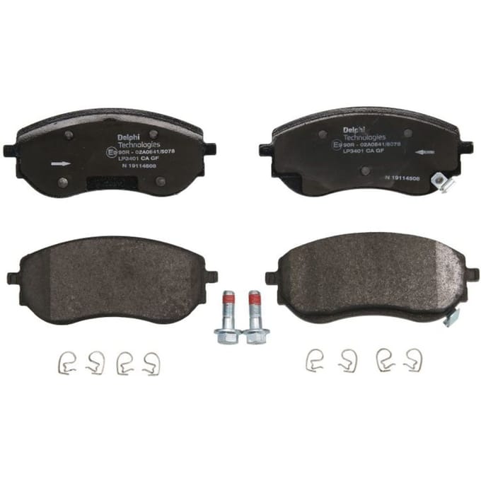 Remblokset DELPHI LP3401, voor
