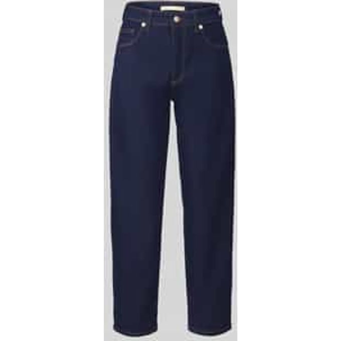 Loose fit barrel jeans van mix van modal en katoen met modalgehalte model 'DANNI'