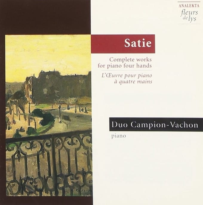 Duo Campion-Vachon - Erik Satie: Complete Work For Piano Four Hands (CD)