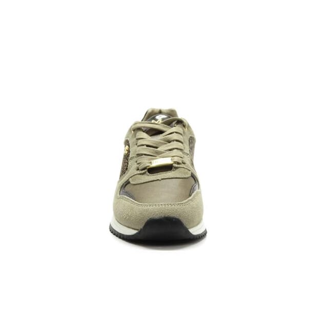 Mexx Sneaker Fleur Ellen Taupe Dames - Maat 39