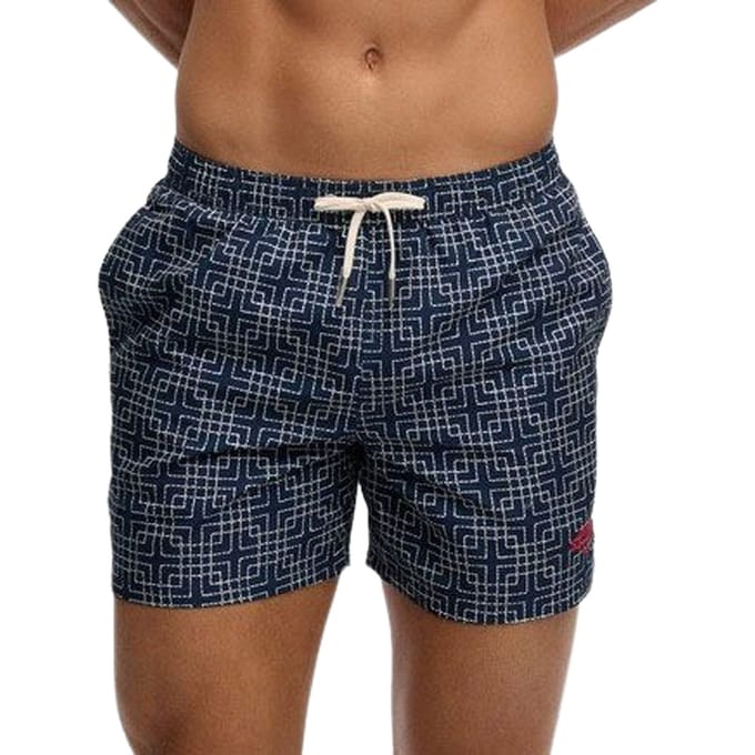 Superdry Premium Printed 15 Zwemshort Heren - Maat M