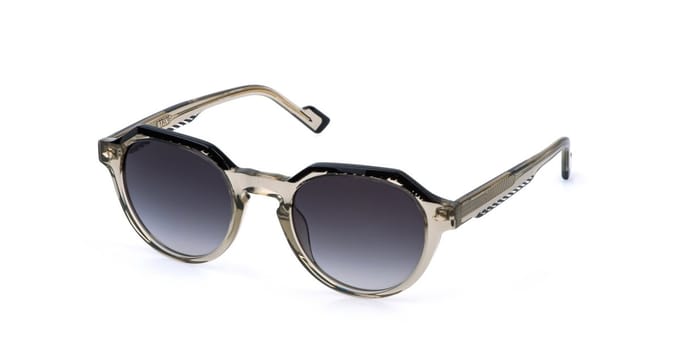 Sting SST571V Beige trasparente lucido 51/22/145 MAN Zonnebrillen