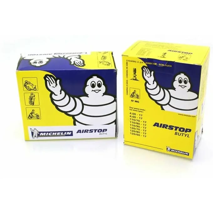 Motorfiets binnenband 18me ventiel tr4 Michelin Street