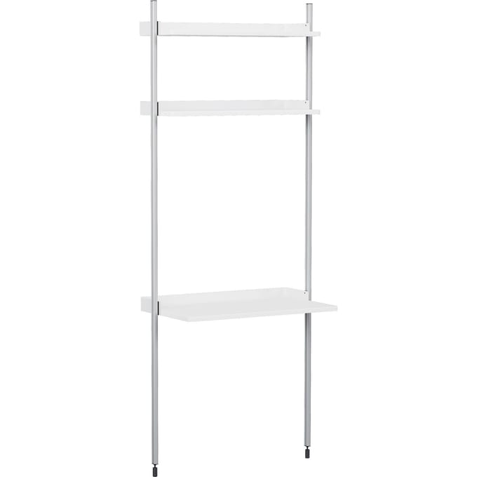 HAY Pier System Module 11 Rek met bureau - white