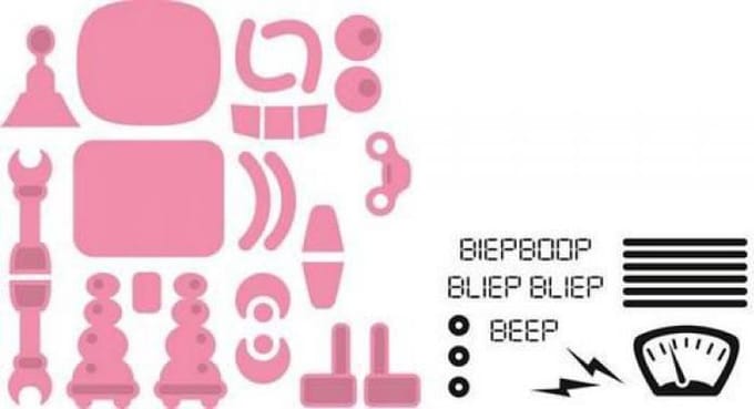 Marianne Design Collectable Robot COL1403
