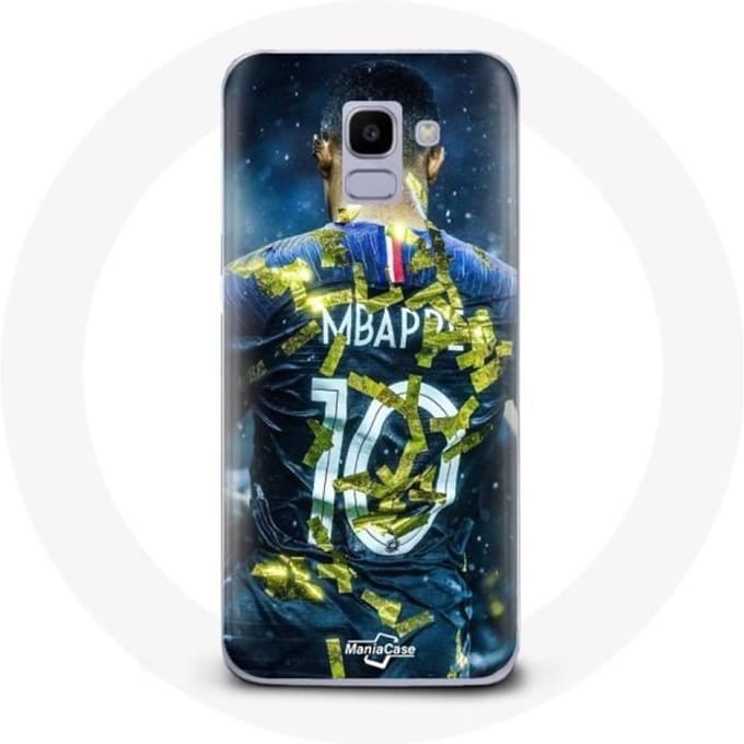 Case voor Samsung Galaxy J6 2018 Mbappé Voetbal