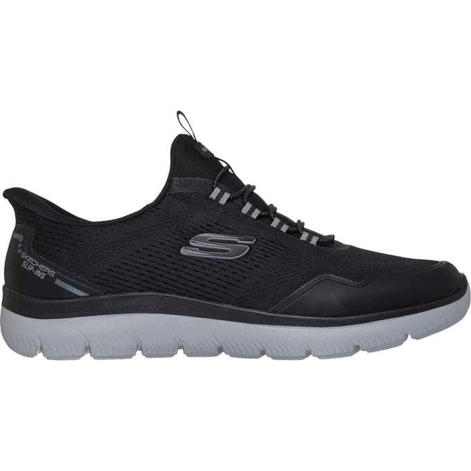 Skechers Heren Slip-ins Summits Sneakers 233045 BKCC Black Charcoal