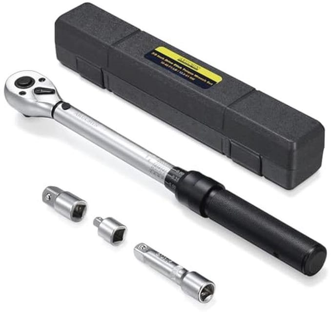 Dynamometrische Sleutel 3/8" (13,5-61 Nm) met Dubbele Instelling