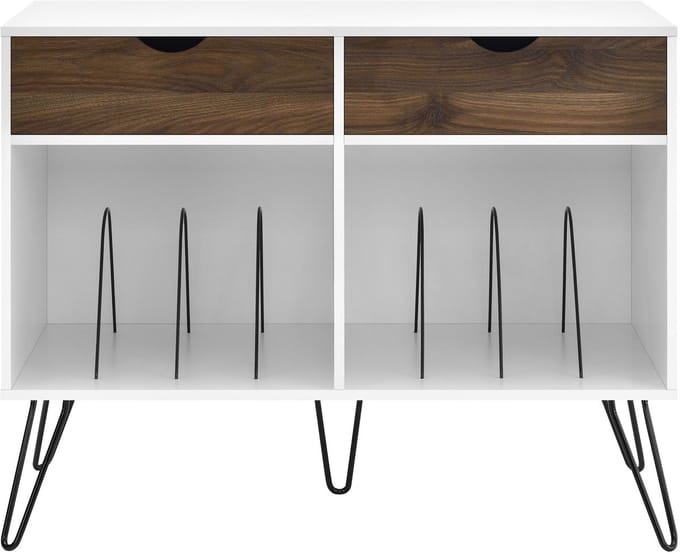 Harmony-Platenstandaard - 2-laden - Wit