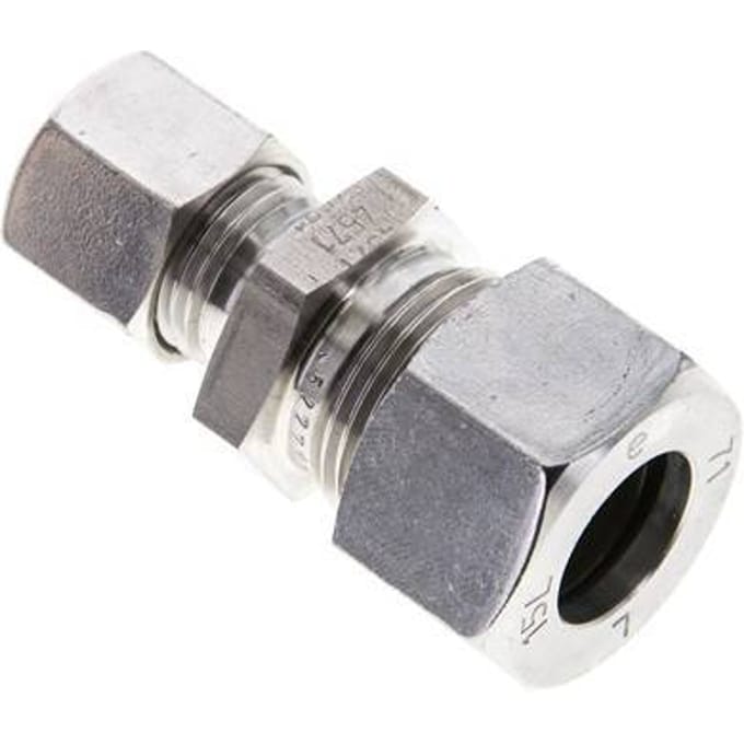 10L & 15L RVS Rechte Snijringkoppeling 315bar ISO 8434-1