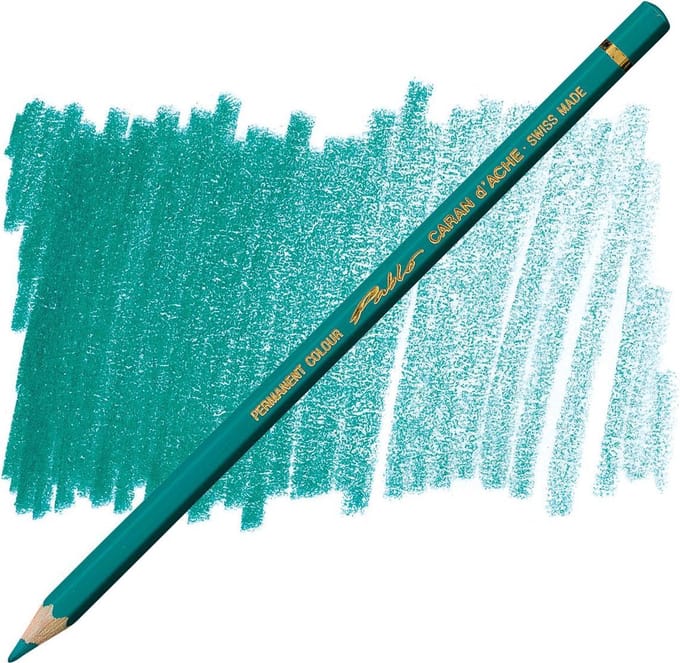Caran d'Ache Pablo kleurpotlood 190 greenish blue