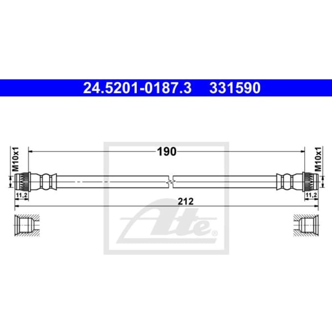 Remleiding ATE 24.5201-0187.3