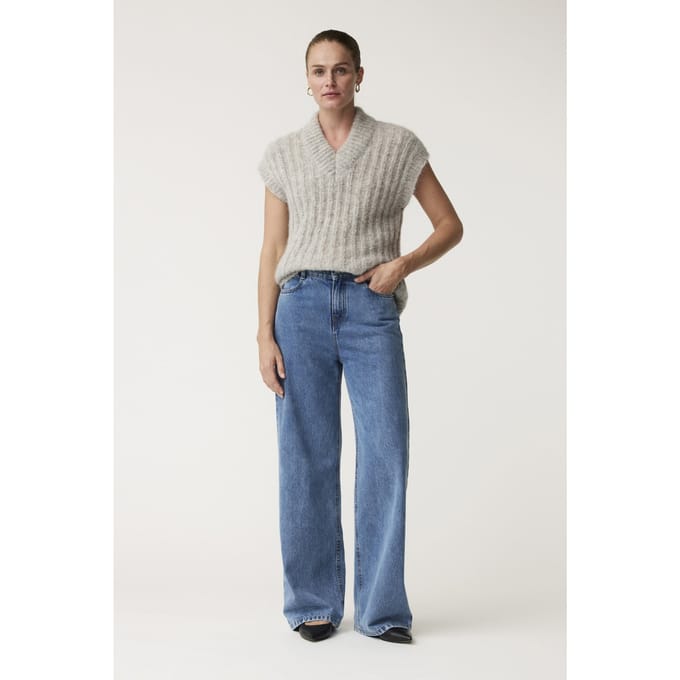 Alchemist Star Denim Mid-blue-vintage Größe: 40 | Ausgestellte Hosen Outlet | Damen | Blau