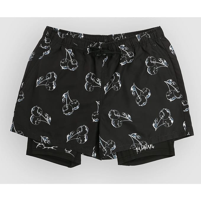 Vitriol Flex 14.5" Boardshorts zwart