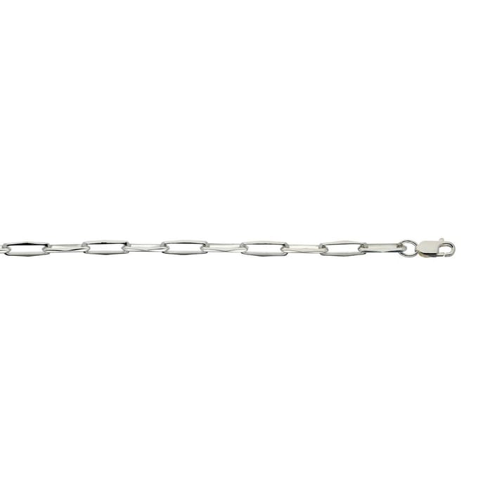 Glow armband - zilver - closed for ever 4 mm - 19 cm