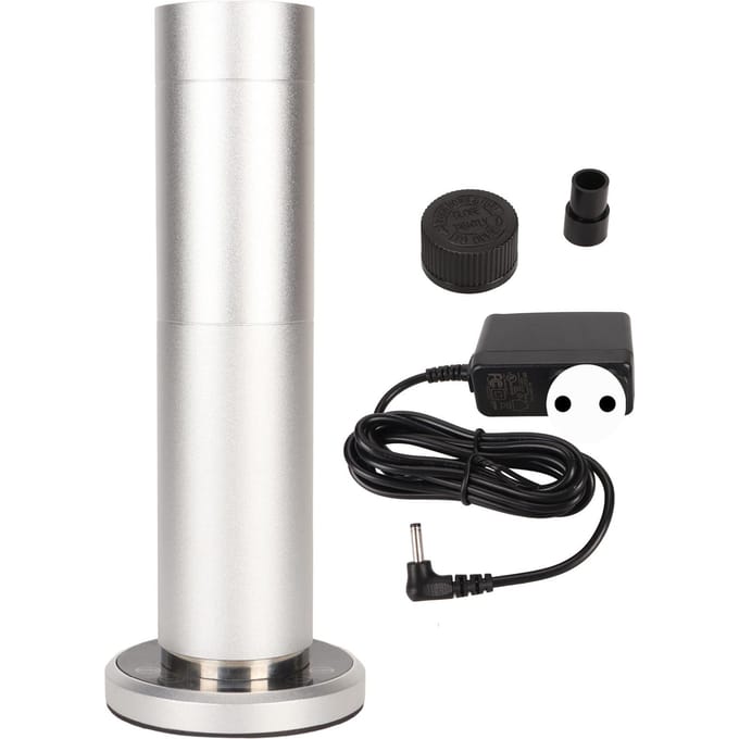 120ml Touch Control Bluetooth Slimme Geur Lucht Machine 200m3 Dekking voor Huis Hotel Spa Kantoor zilver