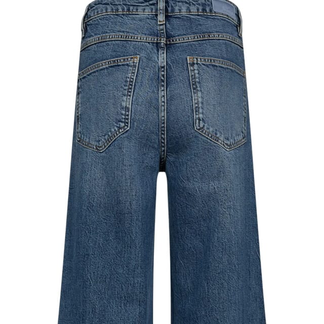 Flared/Bootcut Nümph NUMPH Nupisa HR Wide Jeans 706673 medium blue denim