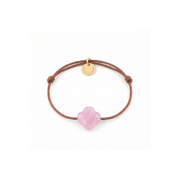 Armband Dames Geboortesteen Oktober Rozenkwarts | cadeau dames