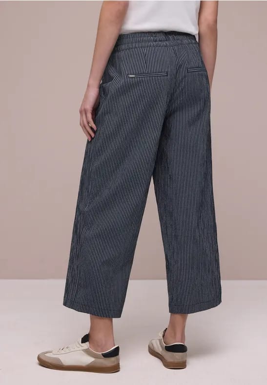 Gevormde 7/8 broek Wide Legs