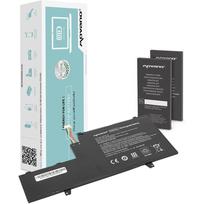 Movano - HP EliteBook x360 1030 G2 Batterij - Li-Ion - Hoge Capaciteit
