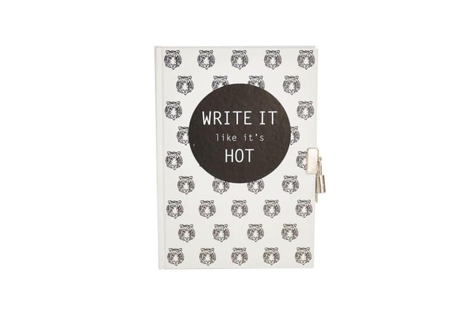 Dagboekje met slot - Write it like it's Hot   - A5