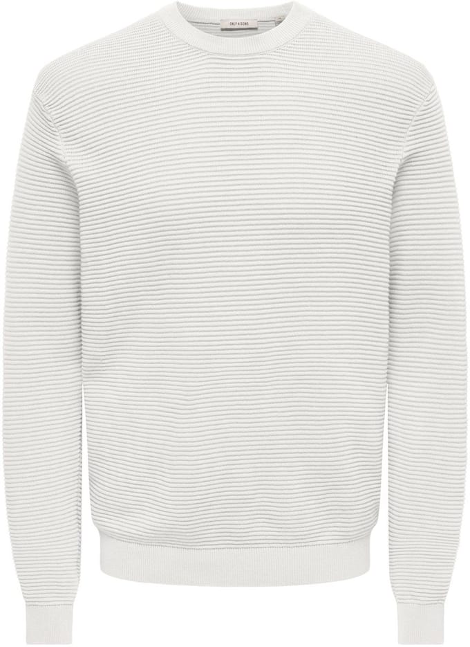 ONLY&SONS - ONSRON REG LS CREW NECK KNIT NOOS - Heren - Gebreide truien