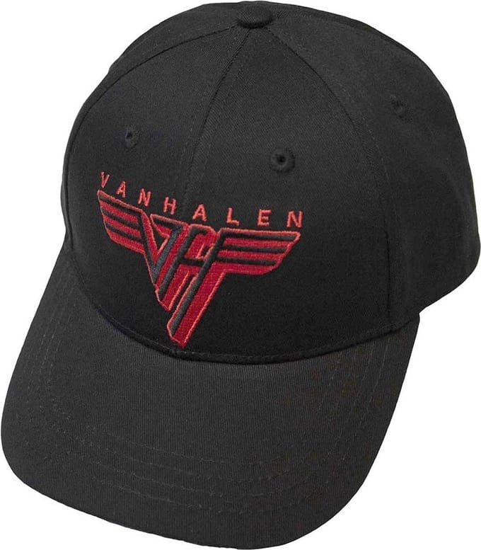 Van Halen - Classic Red Logo Snapback Pet - Zwart