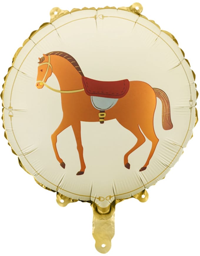 PARTYDECO - Folieballon Paard