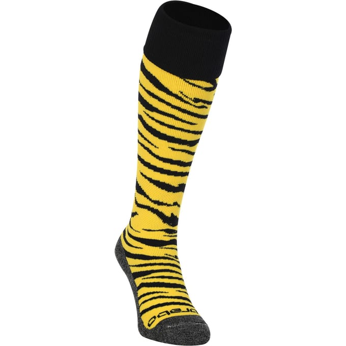 Brabo Socks BC8300D Tiger Sportsokken Junior - Maat 31-35