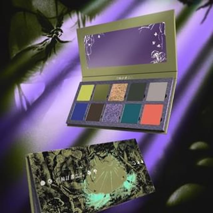 DRAMO - Multiverse Series 10-Color Eyeshadow Palette - 666# Deep in the Forest 666# Deep in the Forest - 14.4g